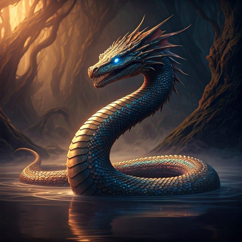 Swamp Serpent  by @7starDud3