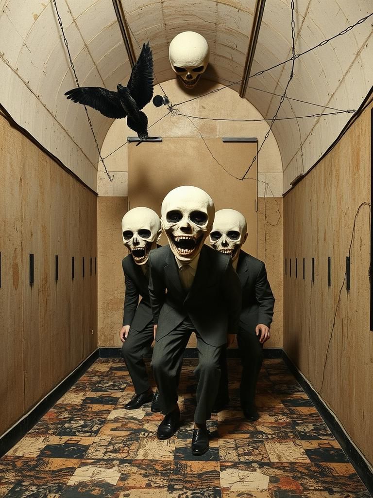 The Lunatics Running the Asylum: Surreal Mixed Media