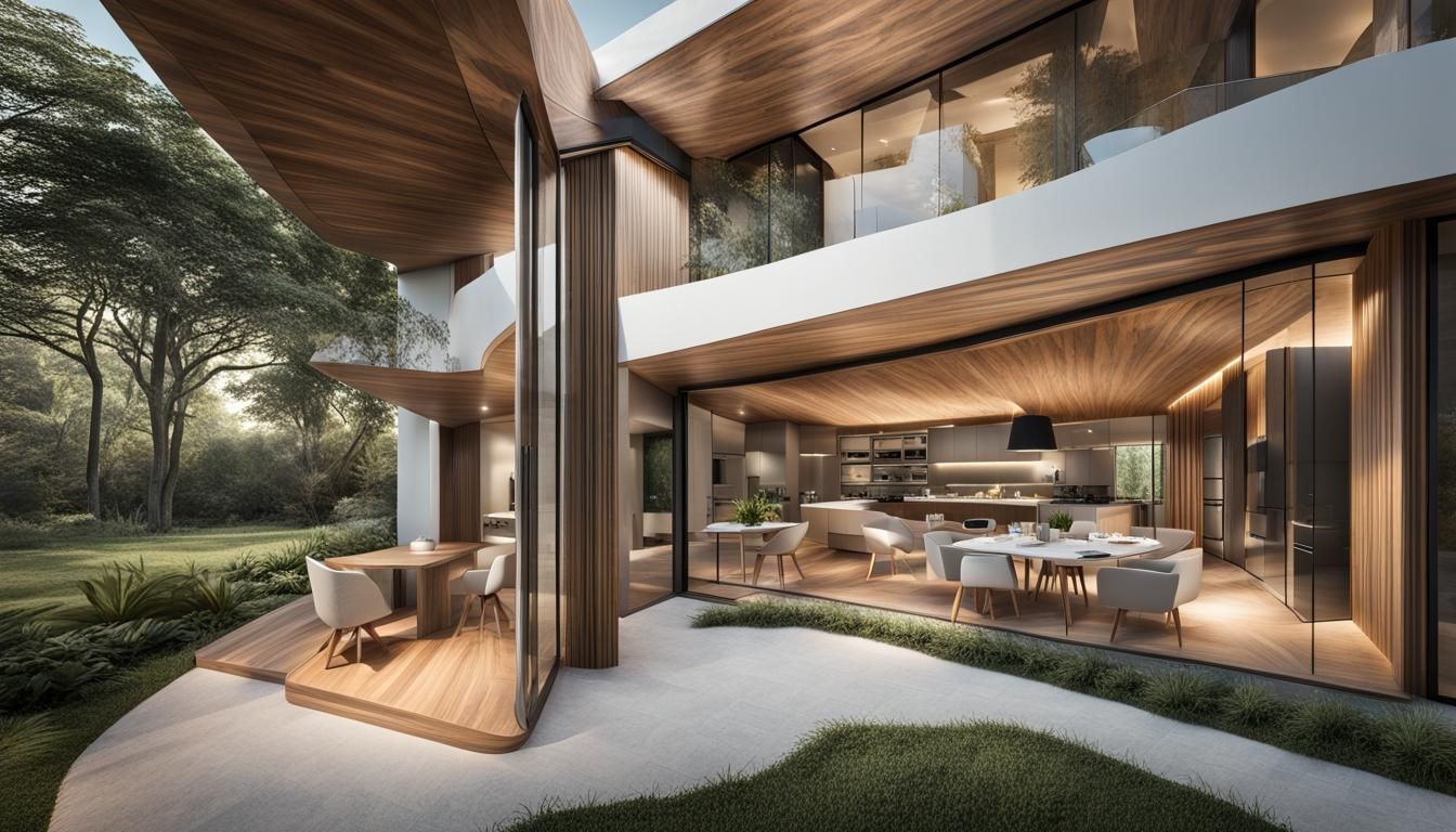 home transcend boundaries of conventional architecture, chal...