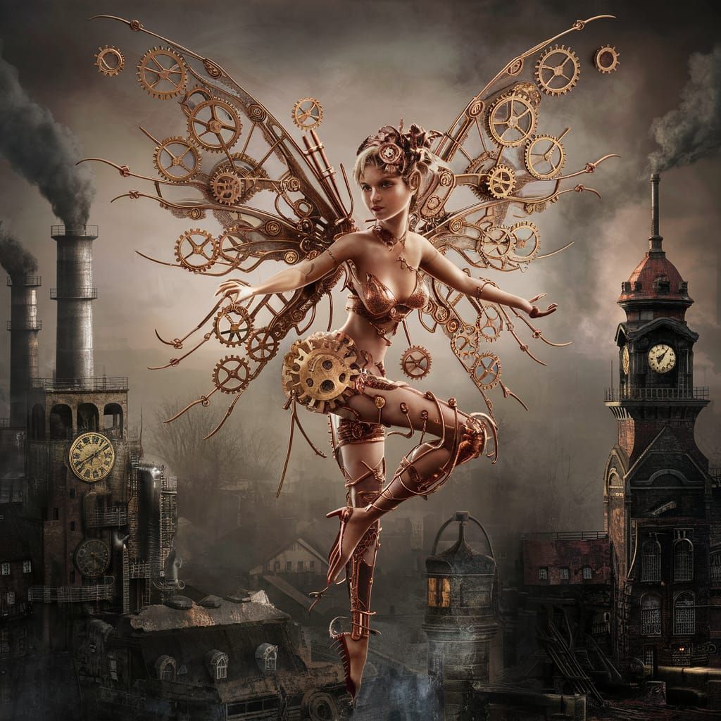 Steampunk fairy