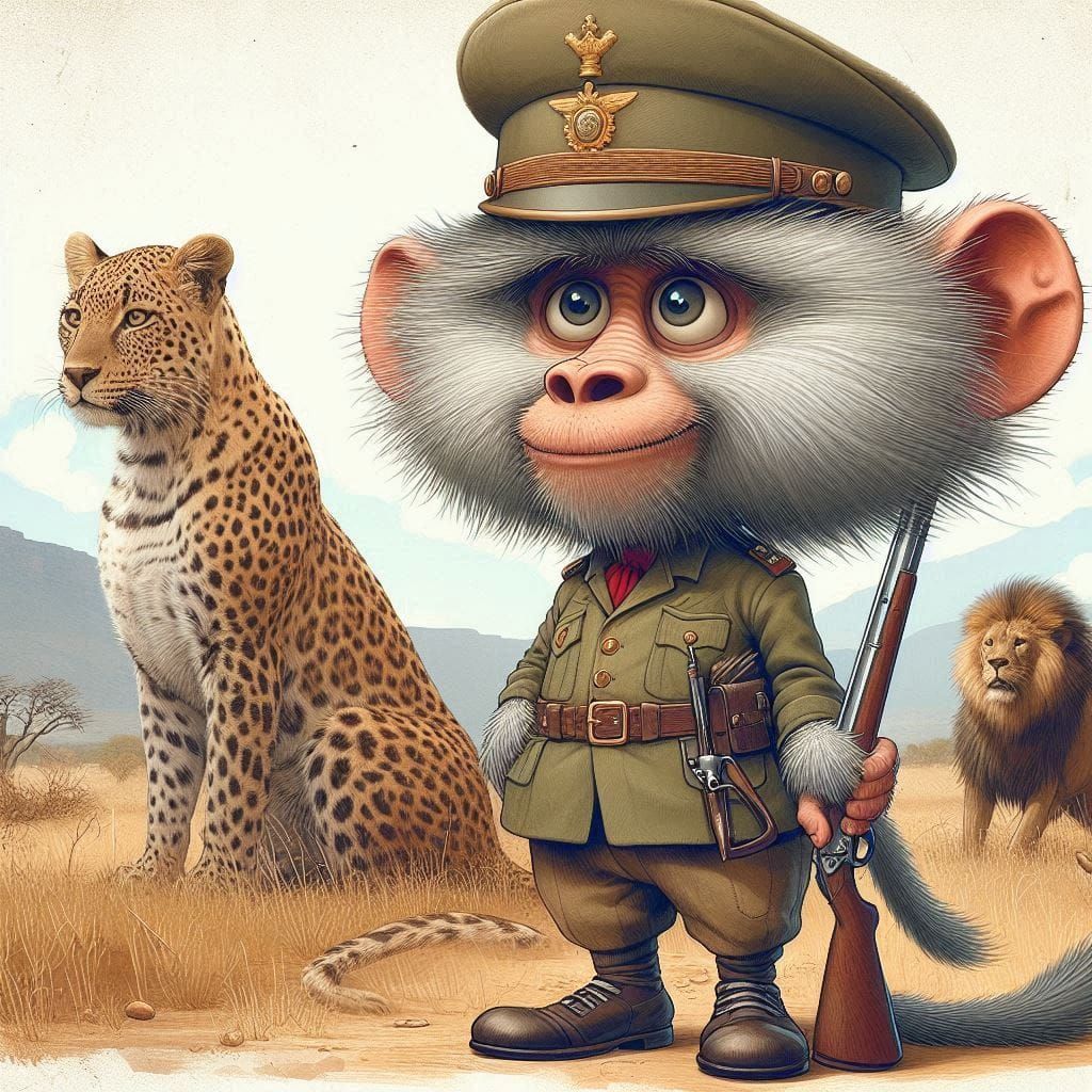 Bobbejane van die Magaliesberg : Brandwag