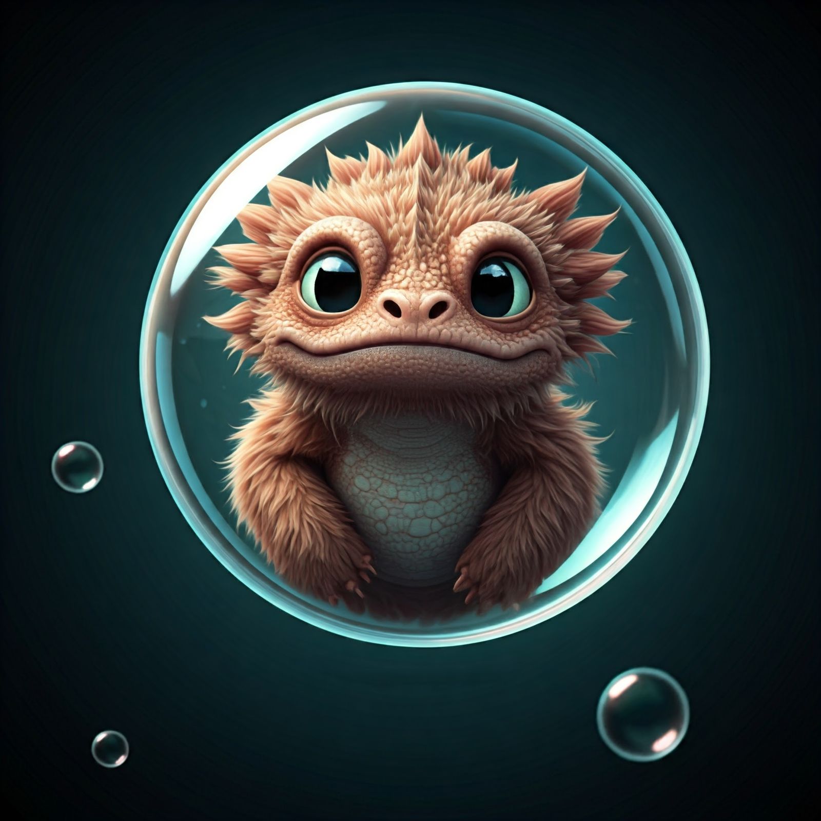 bubble creature