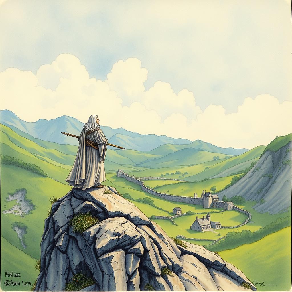 The Shire in Watercolour
