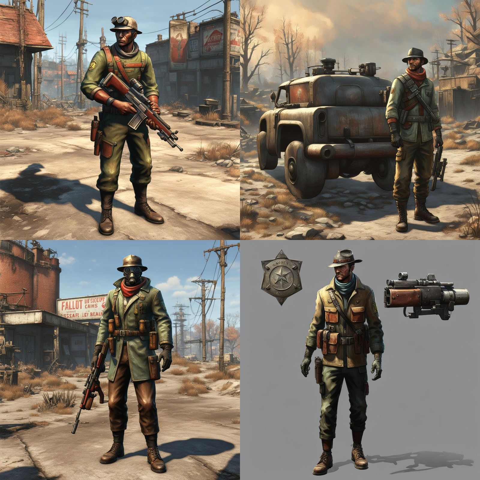 Fallout 4  covert scout