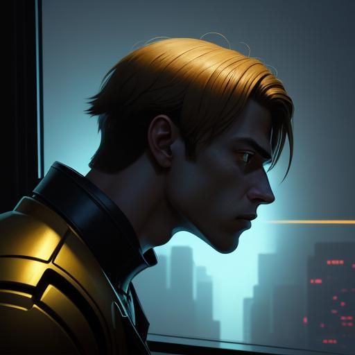Lonely hero