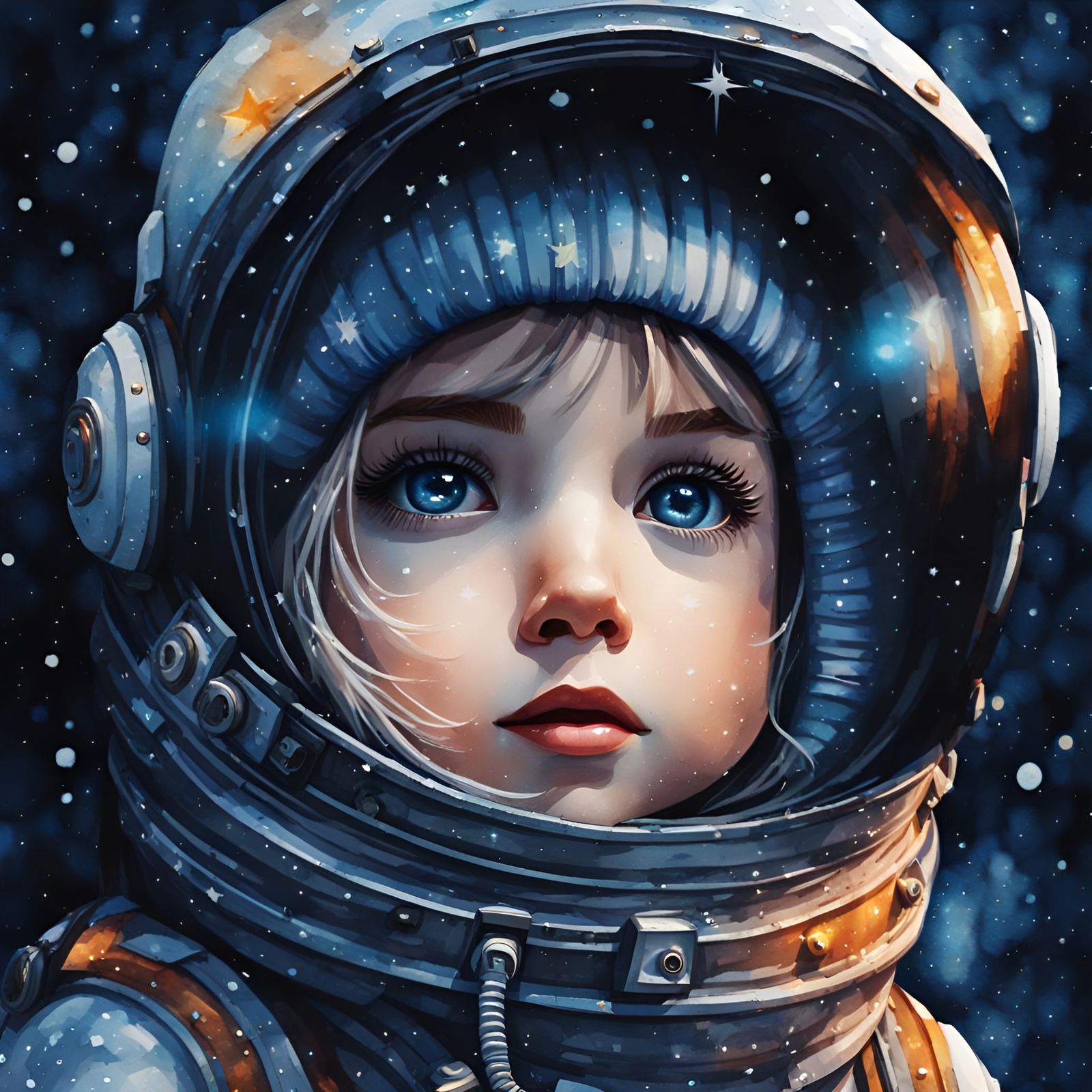 Little astronaut  by @natural