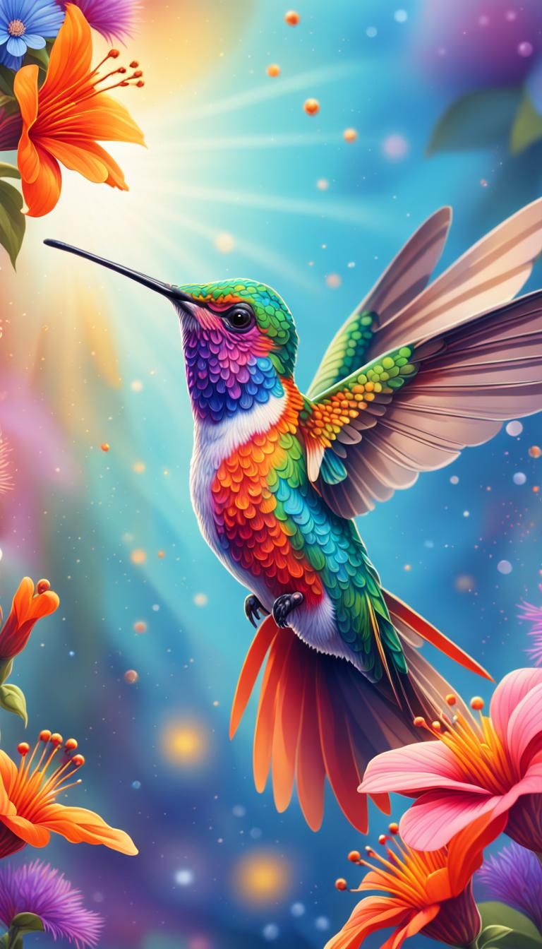 Hummingbird   by @Charlotte