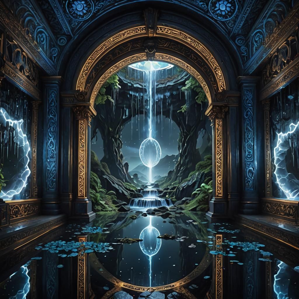 The portal in the temple  by @Rachel and Sarah 