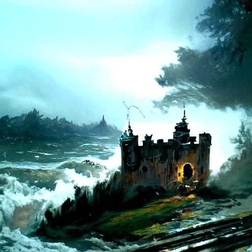 Castle by the sea