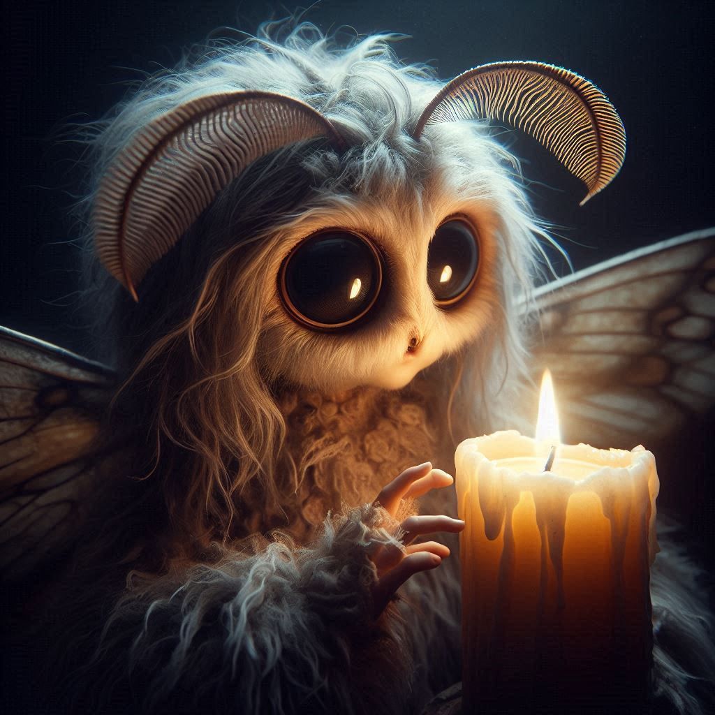 Pulled to the soft glow