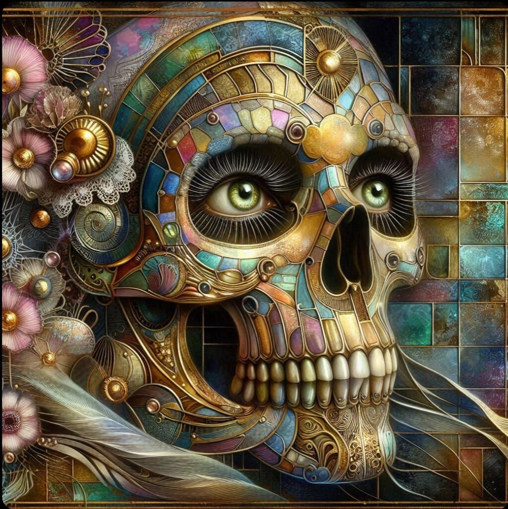 Artistic Skull