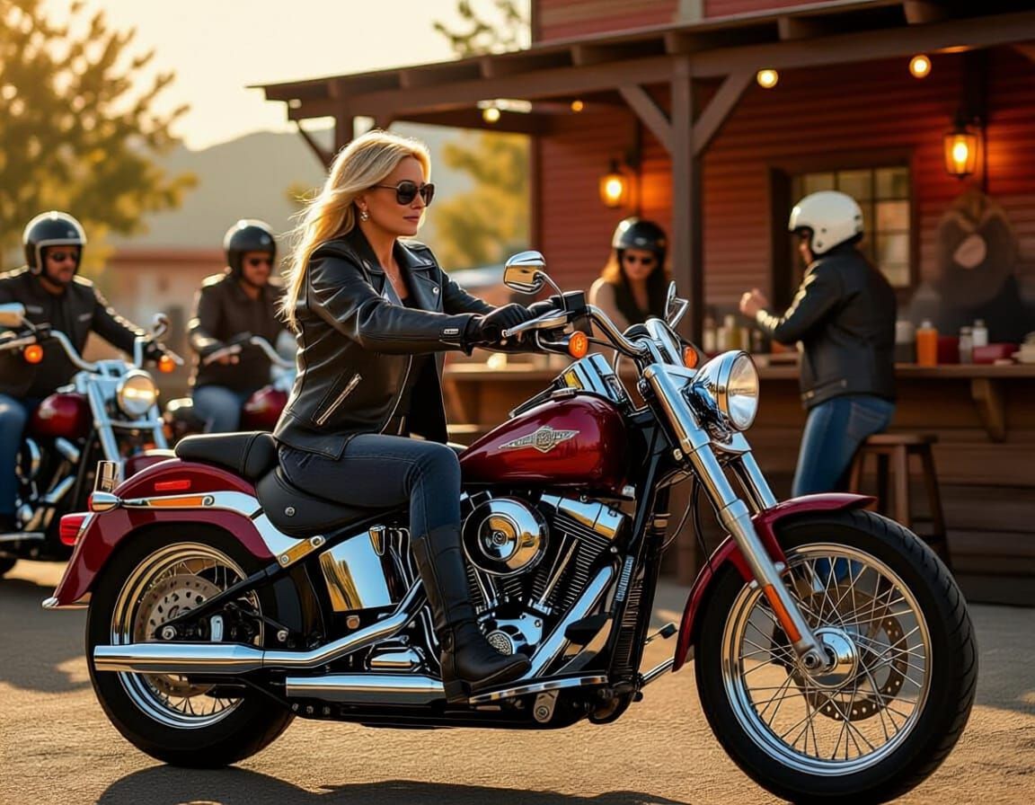 Arriving at the club house