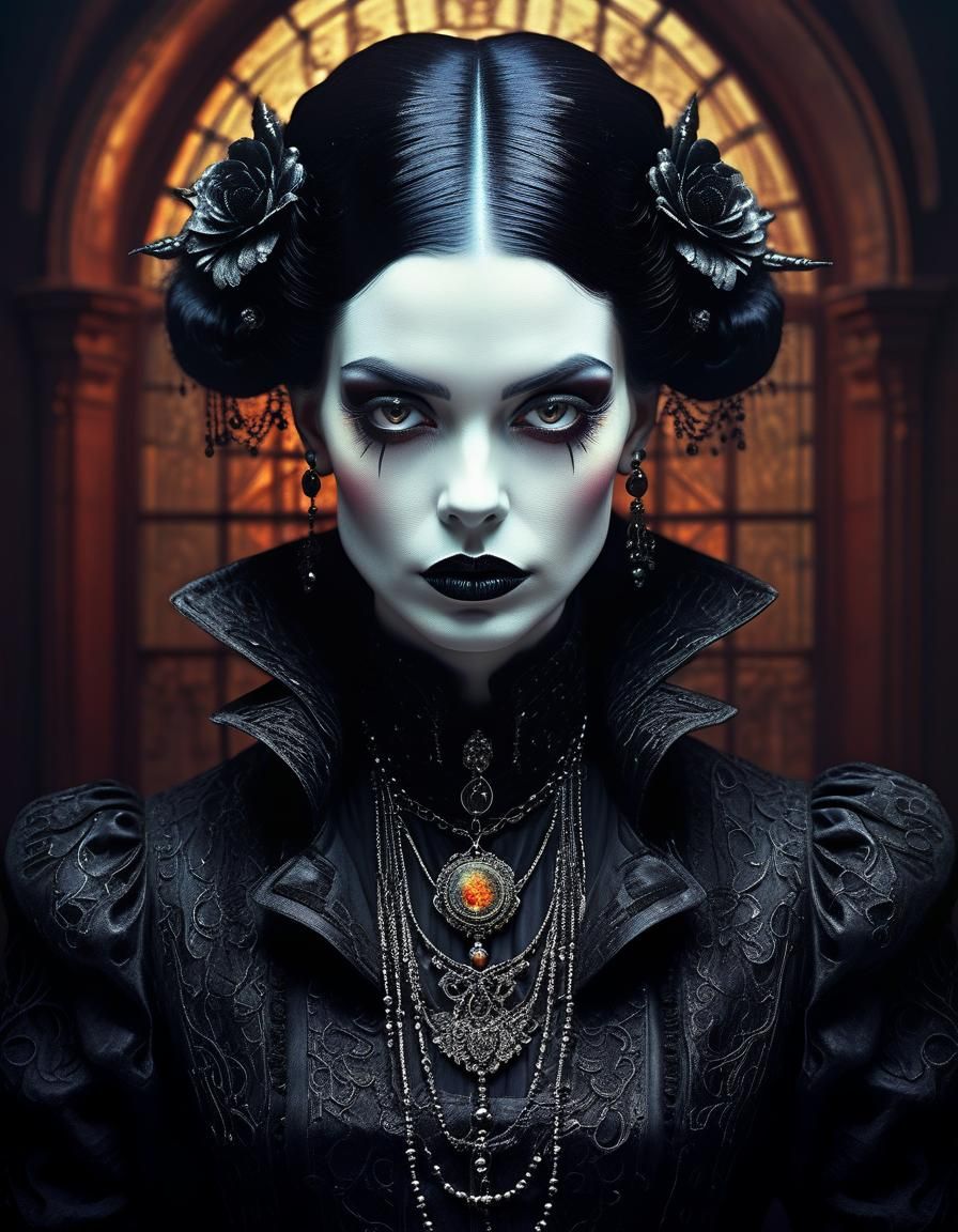 Vintage Goth   by @Camellia Lane