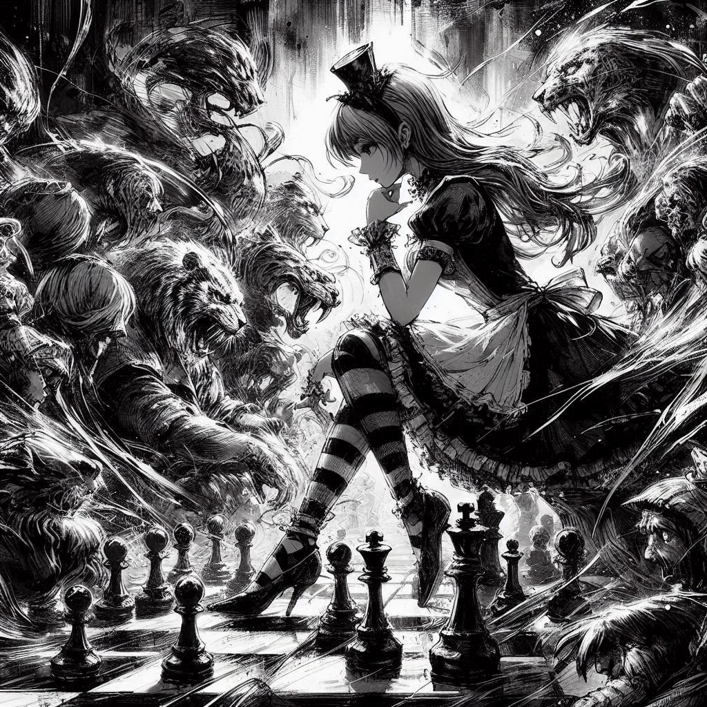 Al8ce chess battle...