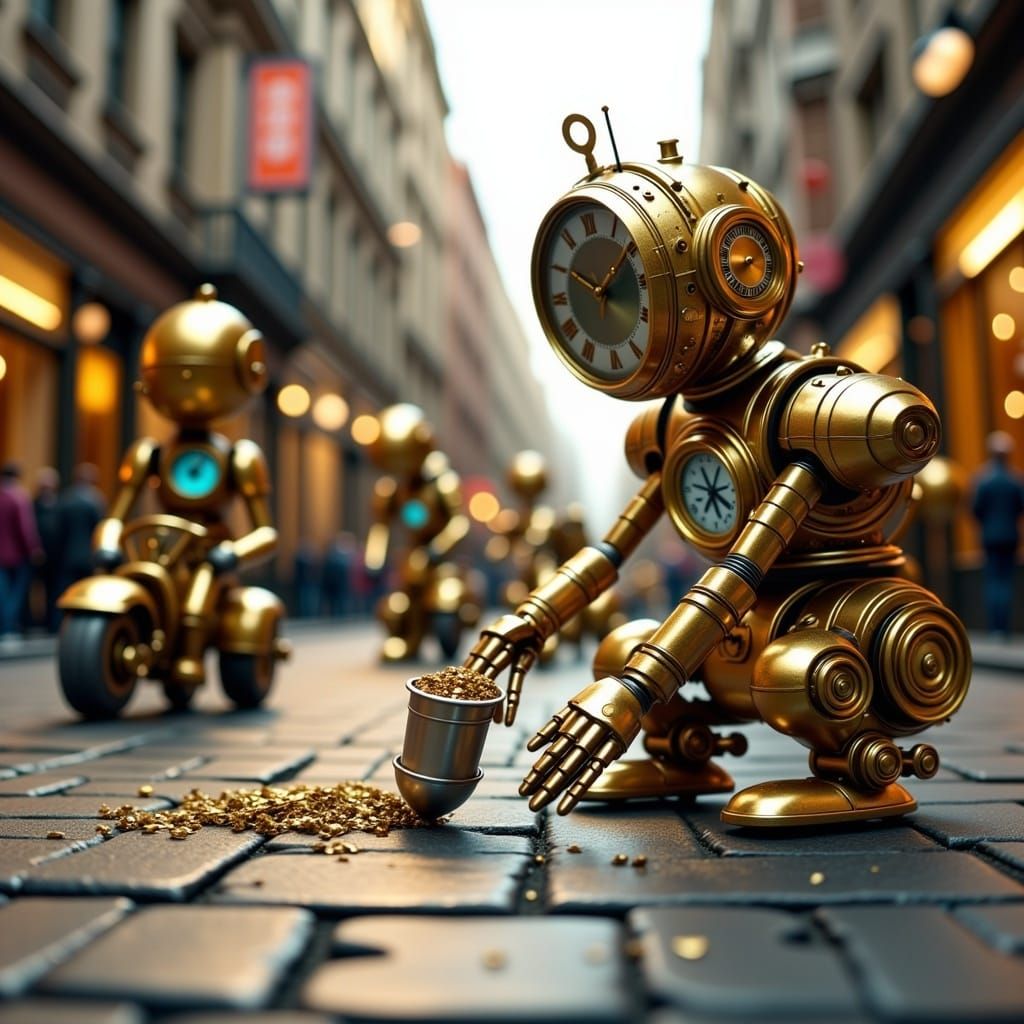 The tiny clockwork workers that keep the city clean around the clock