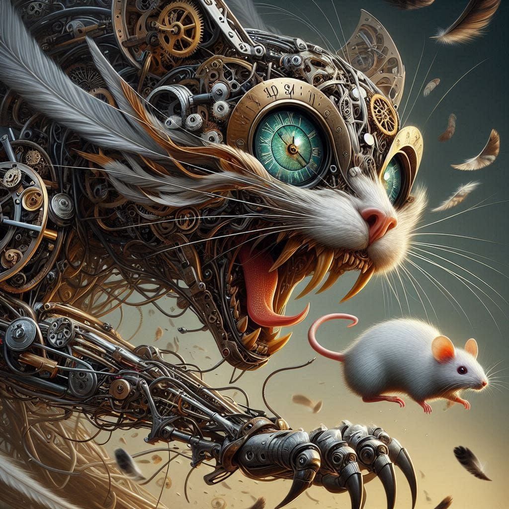 Cat and mouse