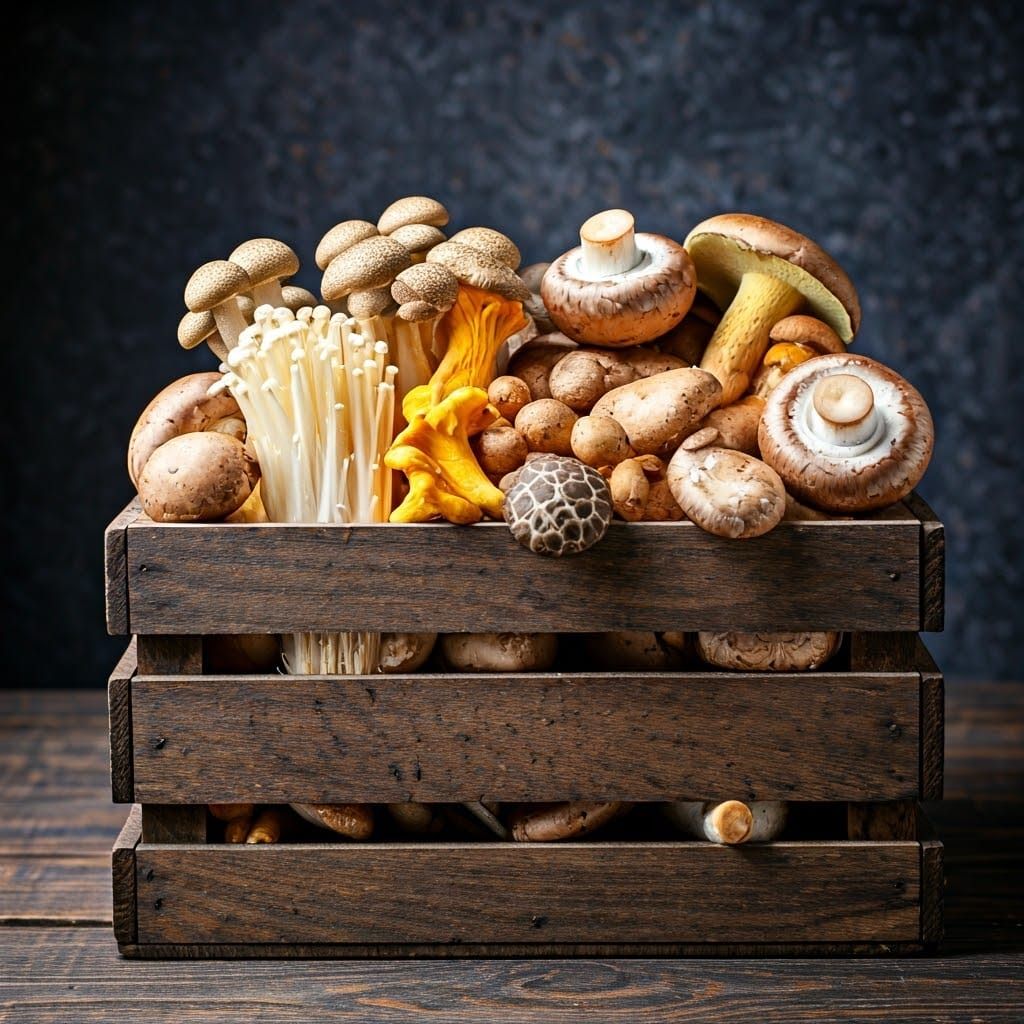 mushrooms  by @photon