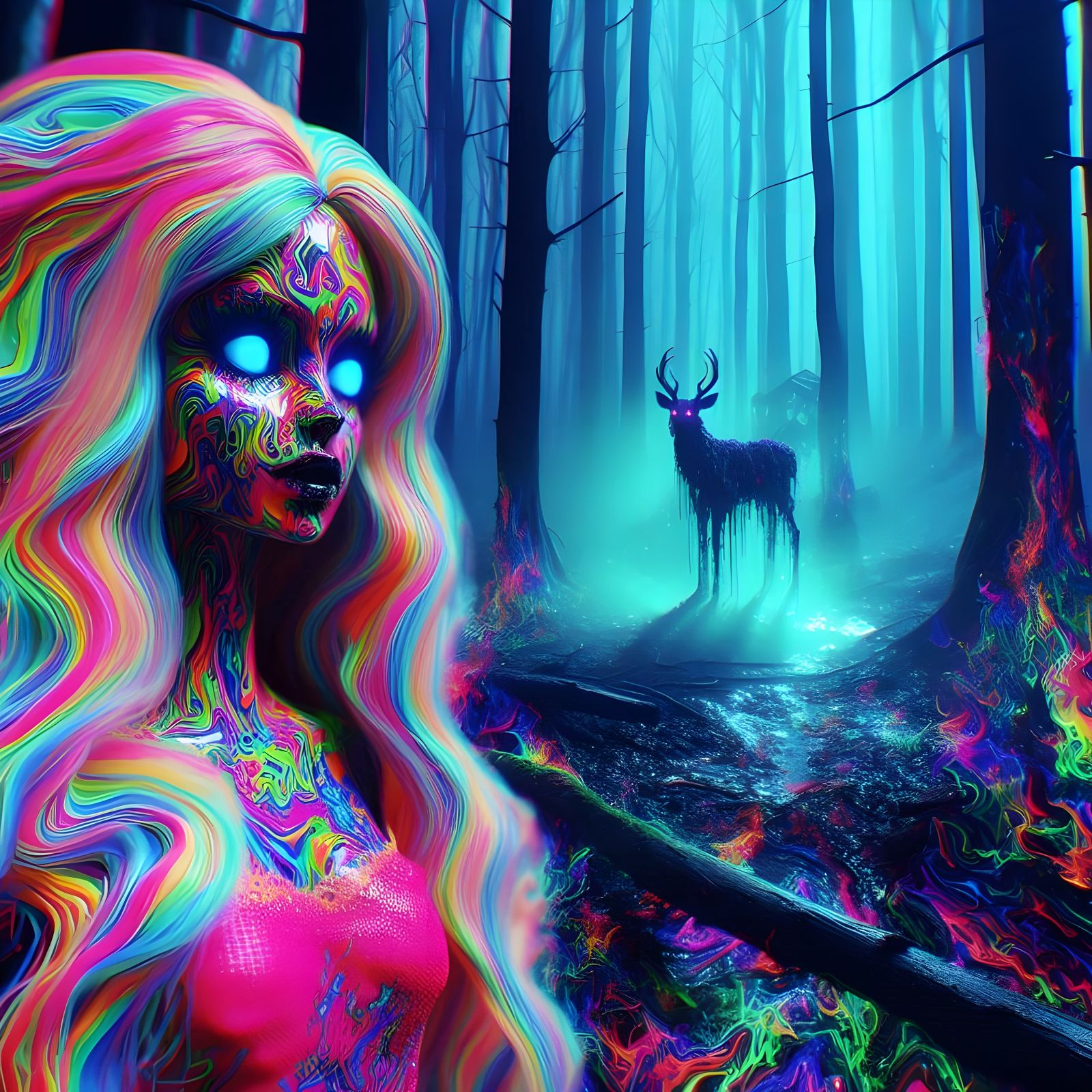 Barbie in the Woods