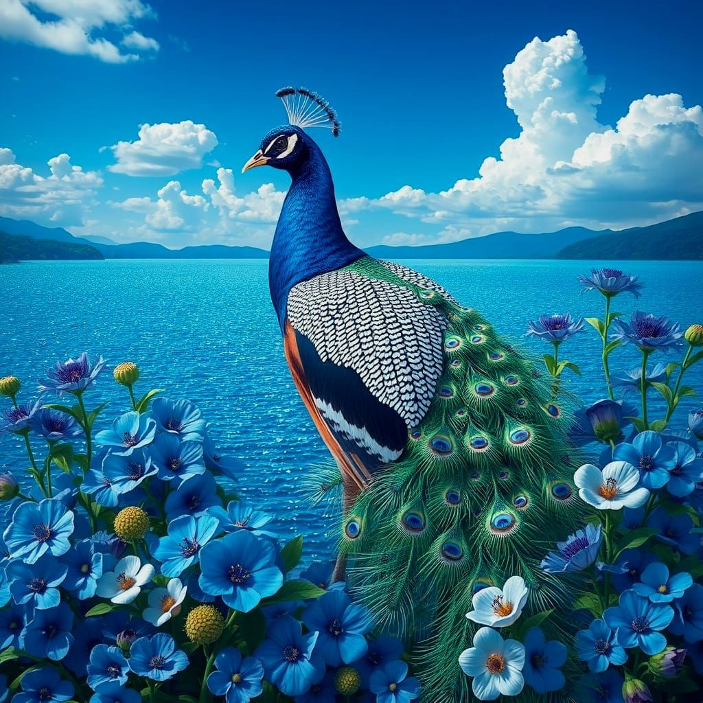 Majestic Blues!  by @Shelle-Sherrie