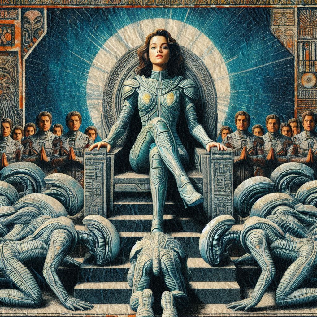 Human Queen On Alien Soil