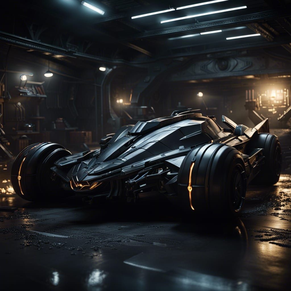 The Next BatMobile - AI Generated Artwork - NightCafe Creator