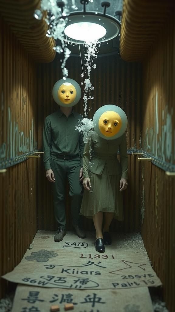 Surreal Underwater Illusion in Pataphysical Style