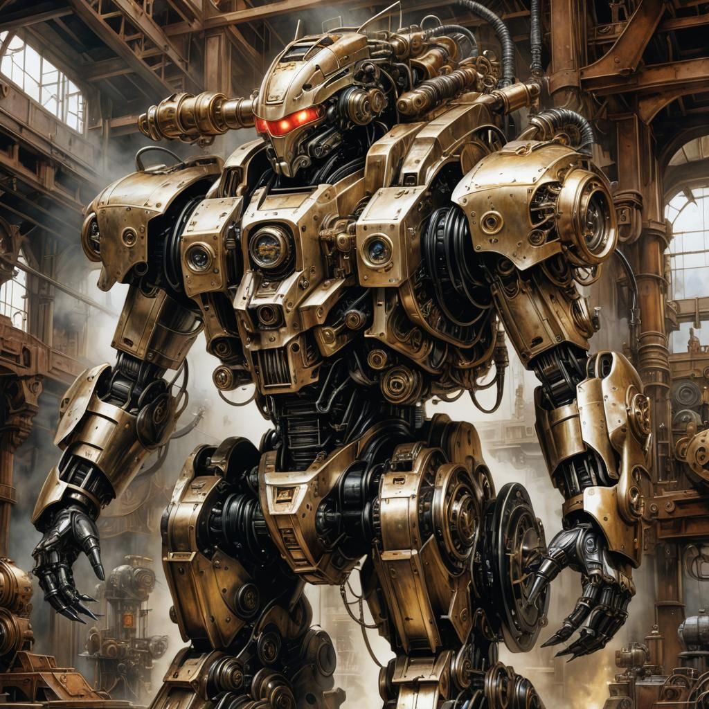 Nice Mecha  by @Coco Lasticot