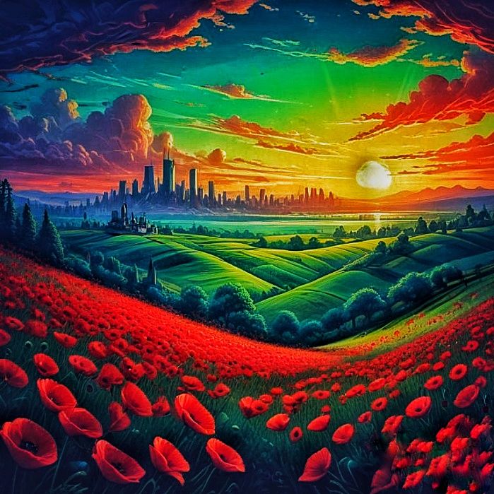 Oz, The poppies and the Emerald City