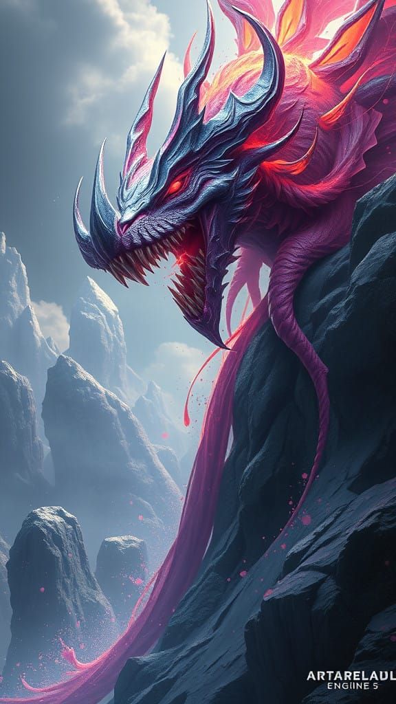 Fantastical Card World in Vivid Color