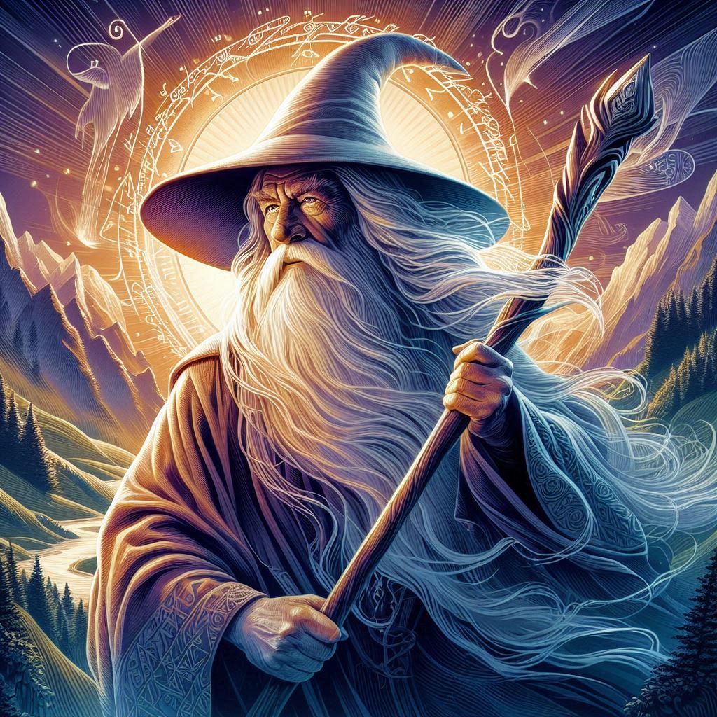 Gandalf the Grey - AI Generated Artwork - NightCafe Creator