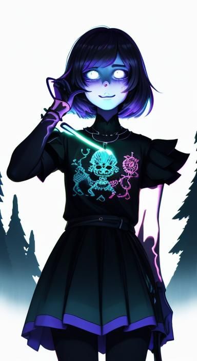 Light hot girl style Undertale Frisk