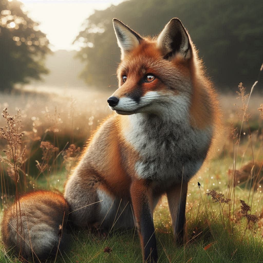 European Red Fox (Vulpes Vulpes ssp. Crucigera)