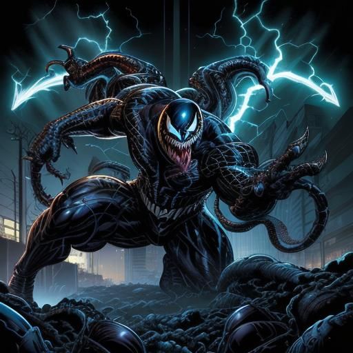 Venom - AI Generated Artwork - NightCafe Creator