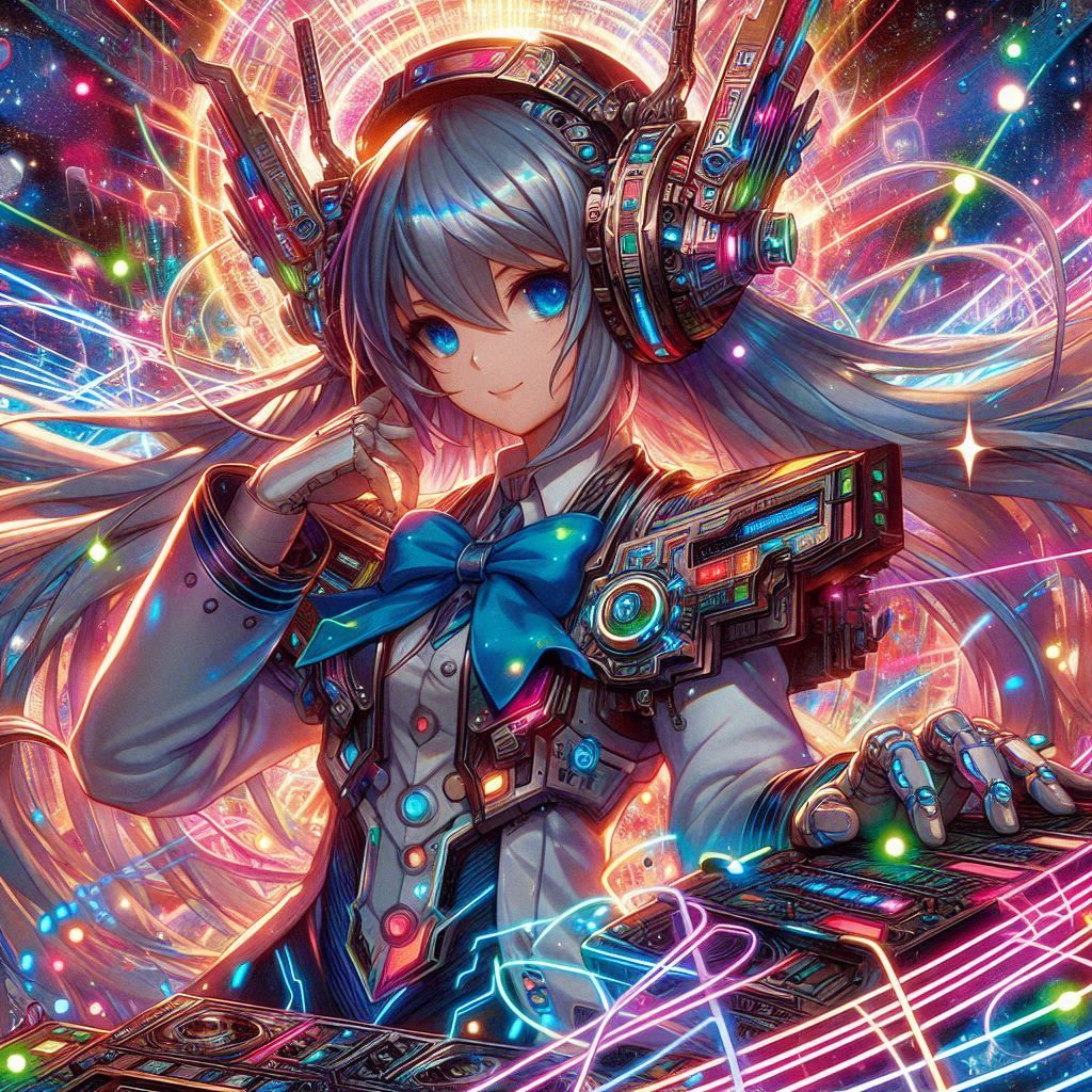 anime Beatmania IIDX artwork illustration Himmel cute older ...