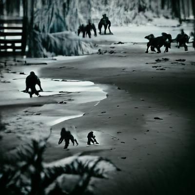 film noir war for the planet of the apes
