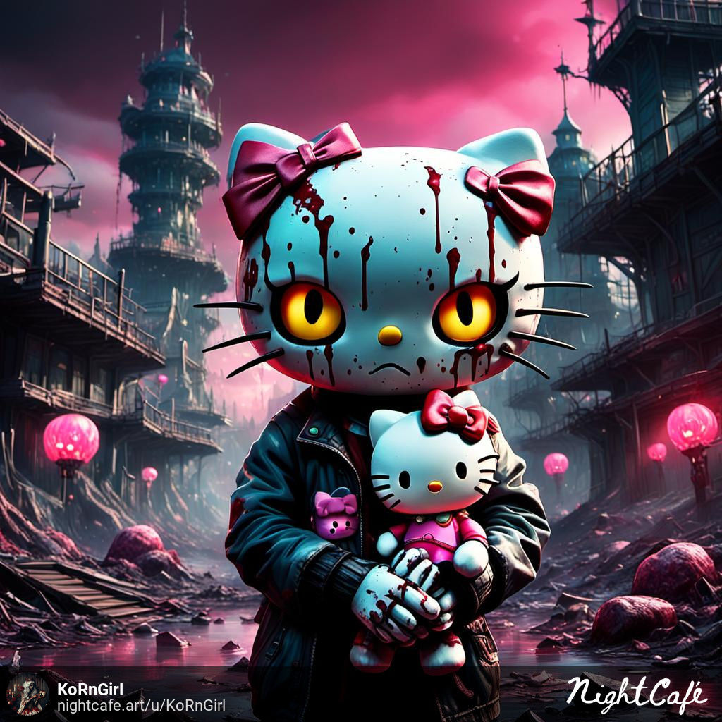Zombified Hello Kitty.03