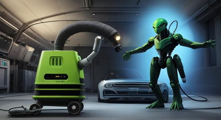 THE MEETING OF ALIEN HOOVER PARTS