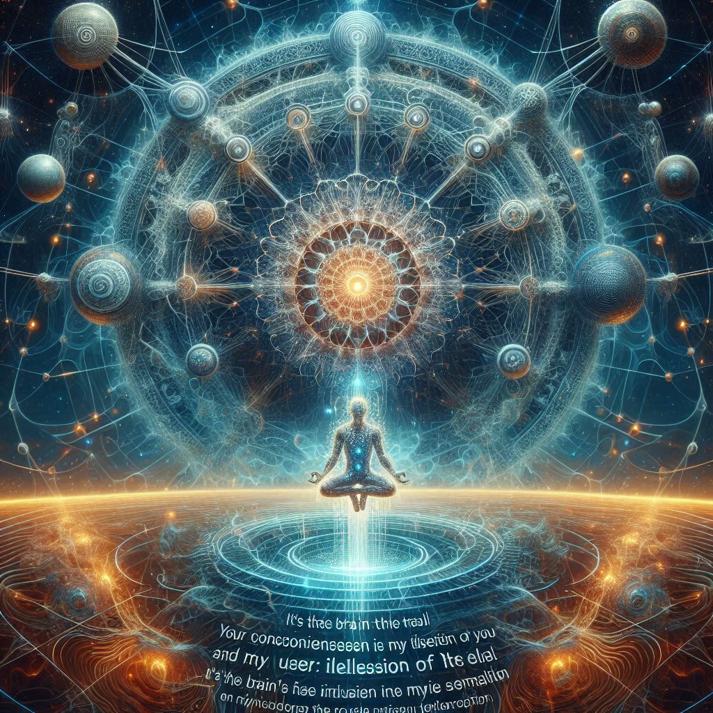 Your consciousness is my user illusion of you and my conscio...