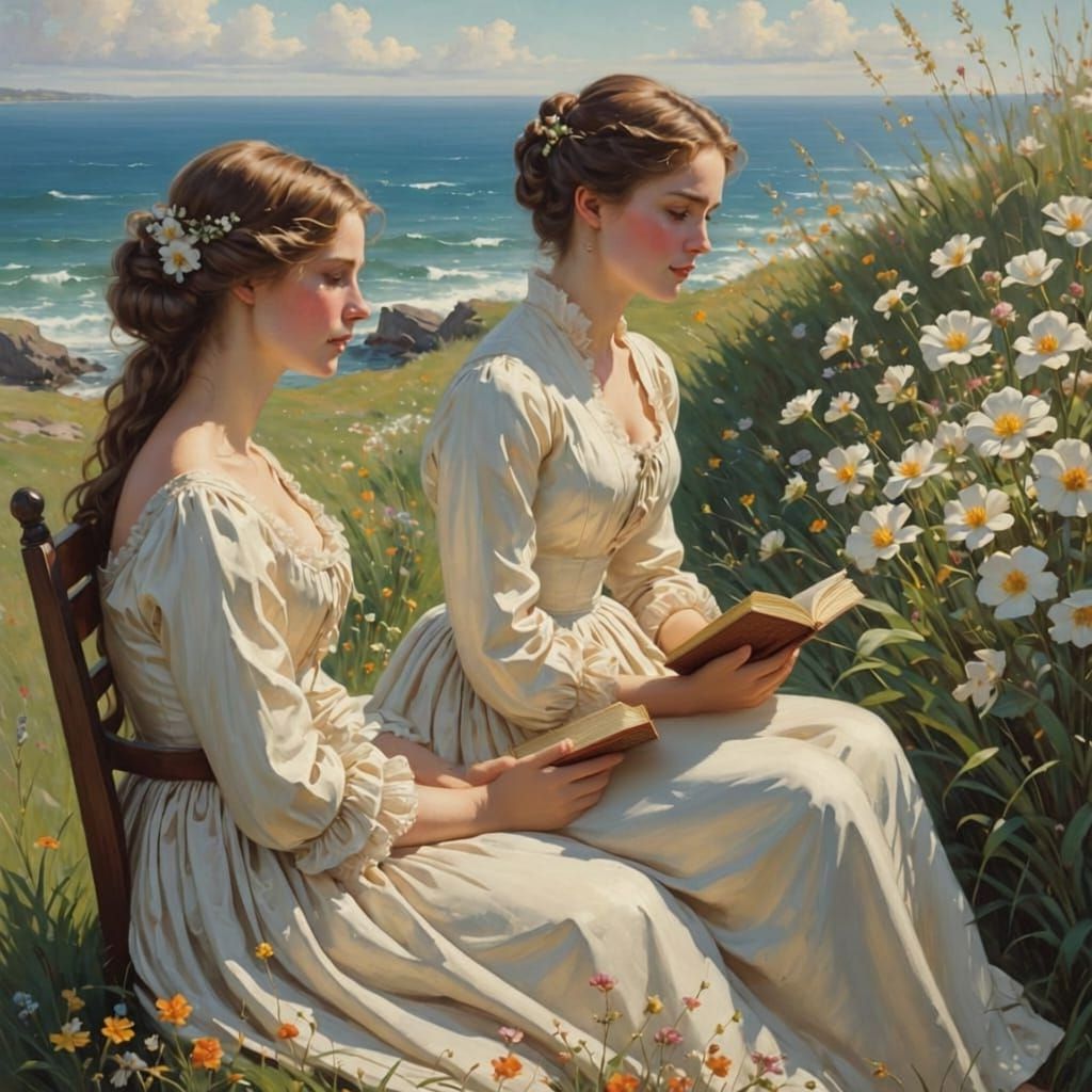 Reading By the Sea