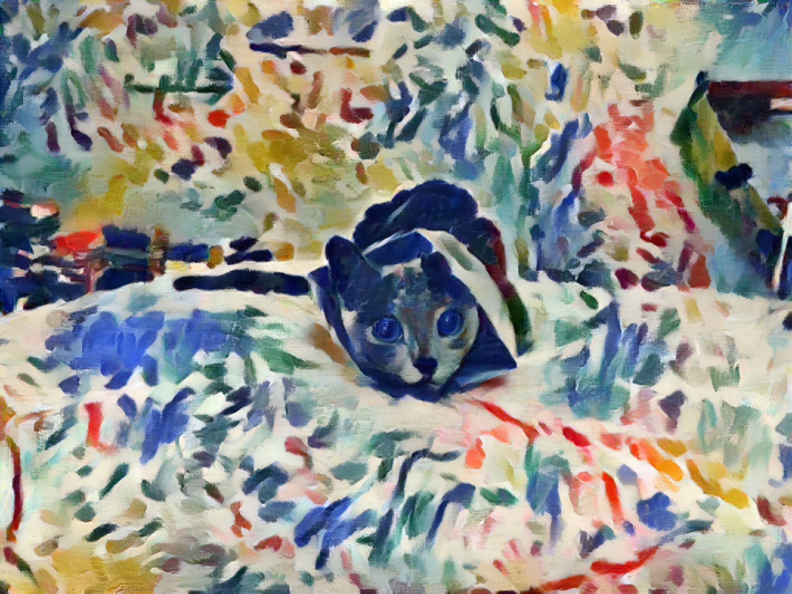 Cat Meets Matisse