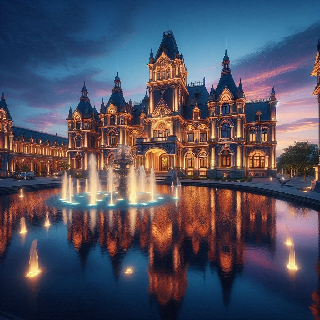 "Fairytale Dreams at Dusk #1"