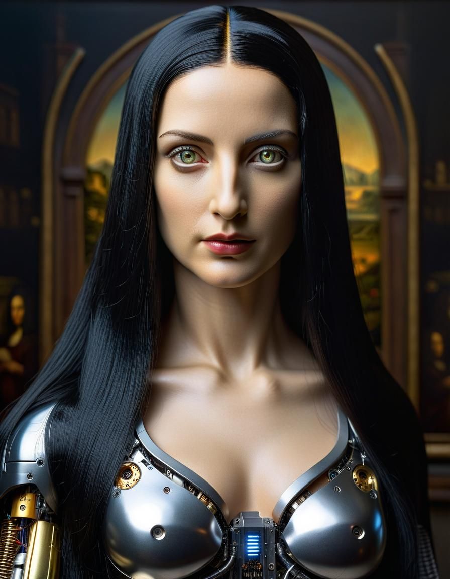 Mona Cyborg Lisa