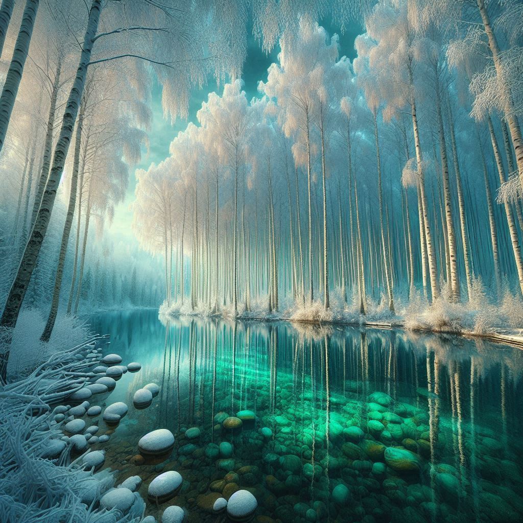 An imaginary Lithuanian landscape (B)