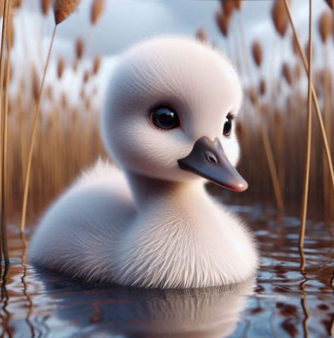 Swan baby