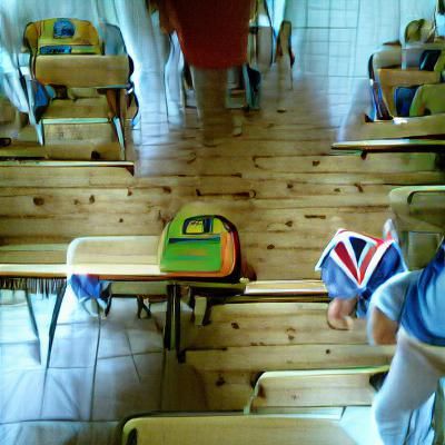 First Day of School In a New Country