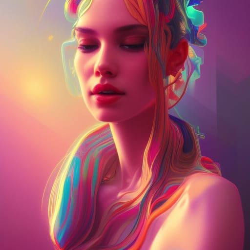 psychedelic pop - AI Generated Artwork - NightCafe Creator