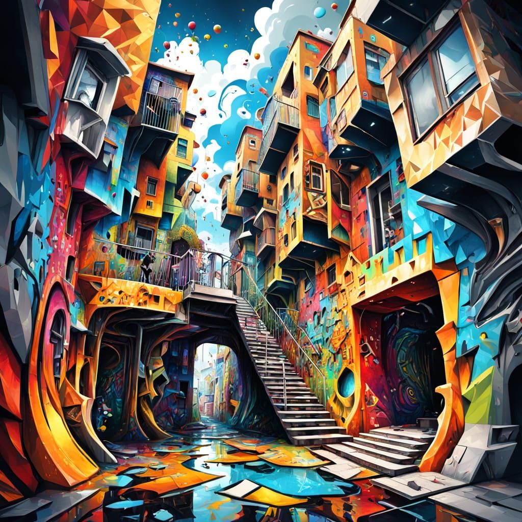 street art, art street  by @Ola Sz