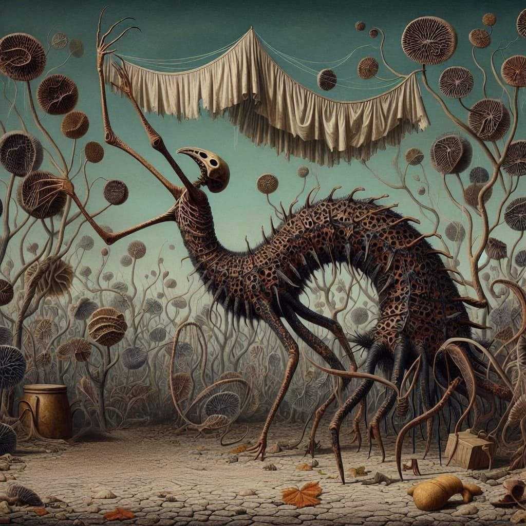 A canopy to protect from the sun