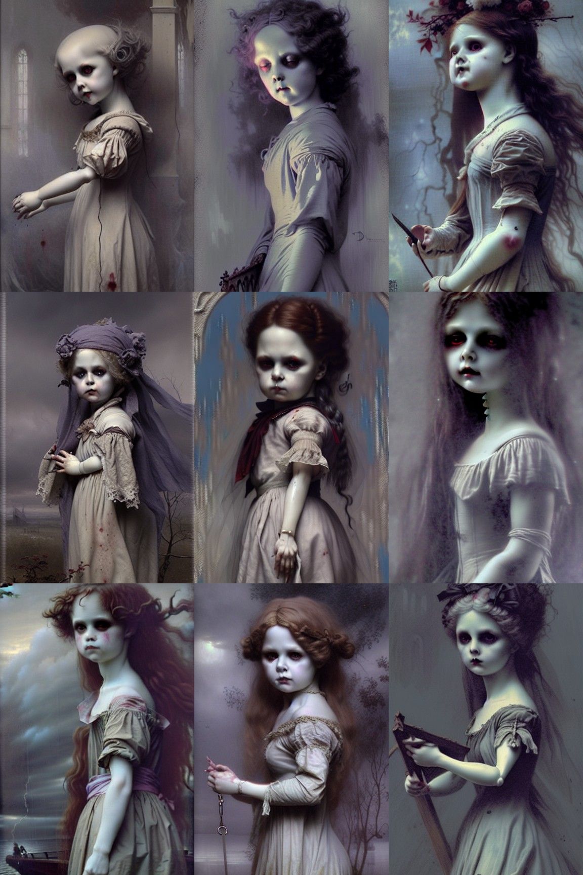 Evil Porcelain Doll