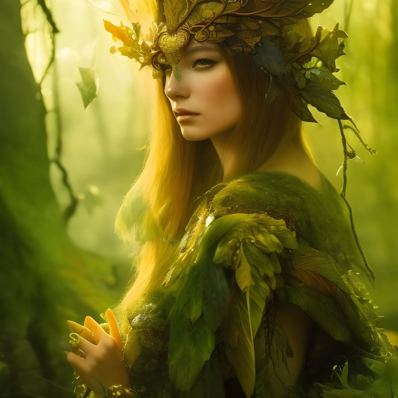 Dryad - AI Generated Artwork - NightCafe Creator